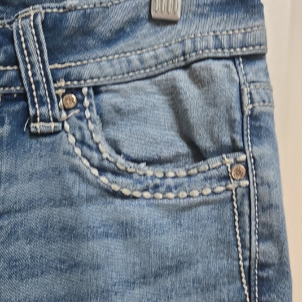 Refuge Denim Classic Light Blue Boot Cut Women's Jeans - Picture 4 of 11